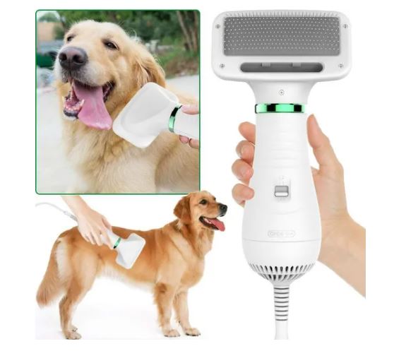 Cepillo Secador Para Mascota 2 En 1– Negro importaciones